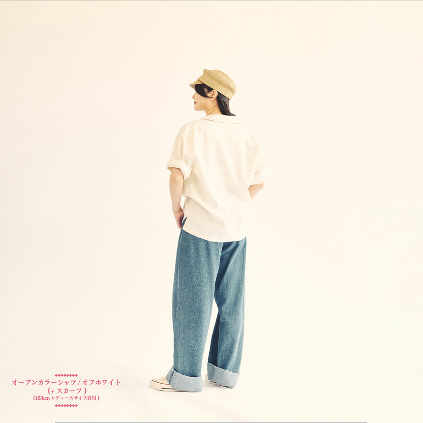 LANDMARK IN HARAJUKU オープンカラーシャツ / オフホワイト – Mrs