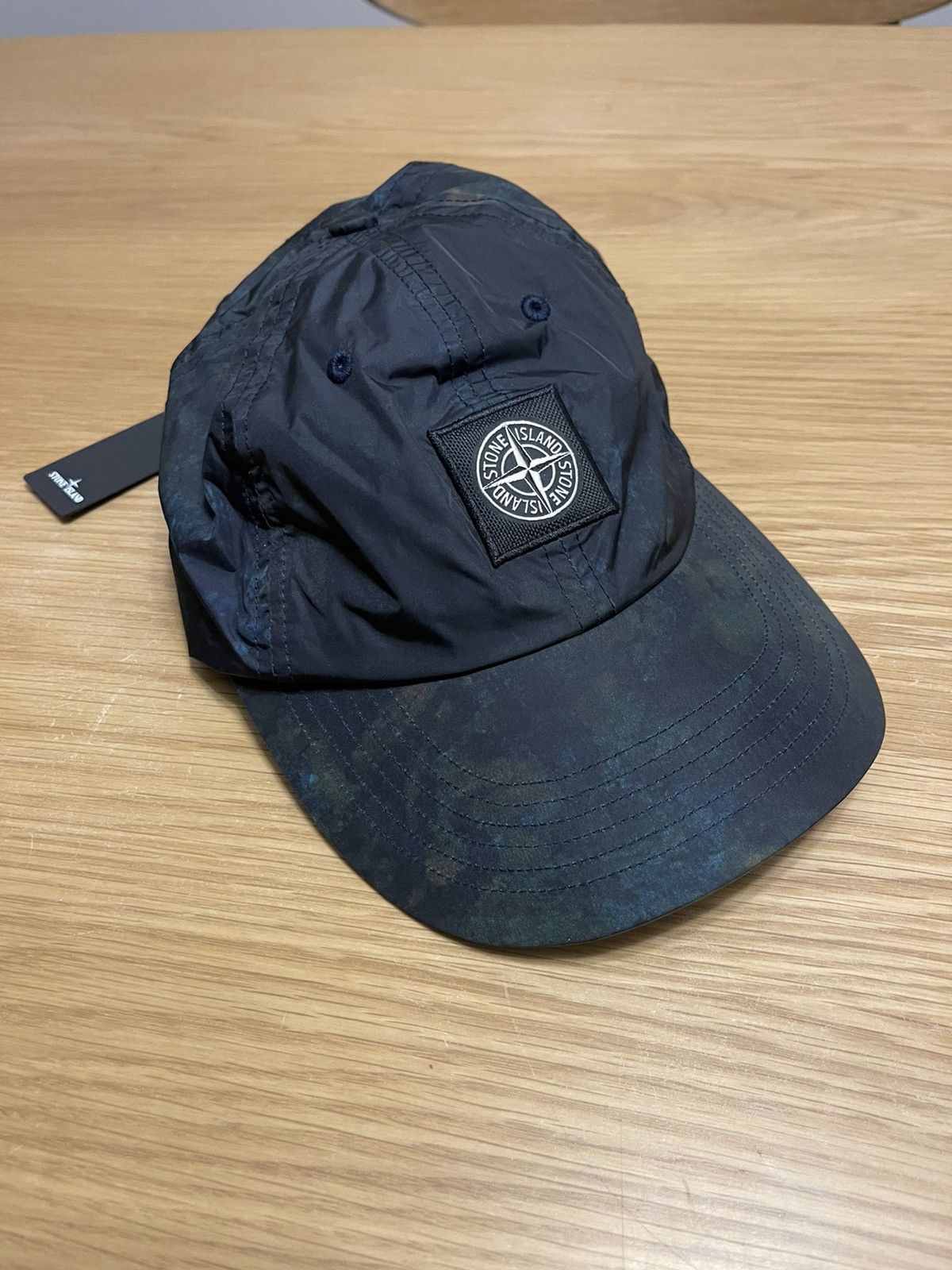 Supreme Stone Island Nylon 6-Panel Black