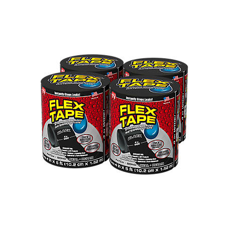 Flex Seal 4 in. x 25 ft. Flex Tape MAX Strong Rubberized