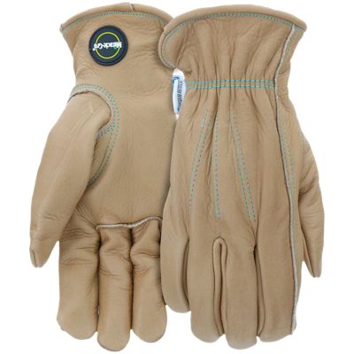Scotts Miracle-Gro Water-Resistant Cowhide Leather Driver Gloves