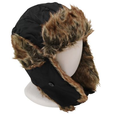BlackCanyon Outfitters Trooper Hat - Adult Size Fits Most Faux Fur