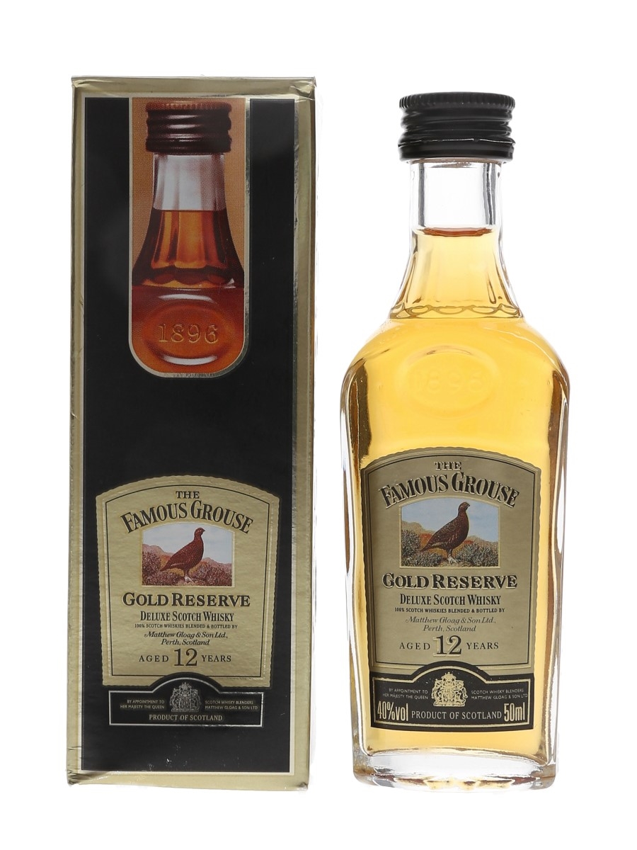 ウイスキー 古酒Famous Grouse Gold Reserve 12年 Whisky The Famous