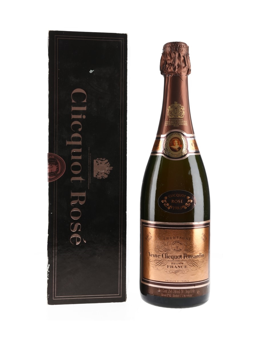 Veuve Clicquot Ponsardin Rose 1983 - Lot 115694 - Buy/Sell
