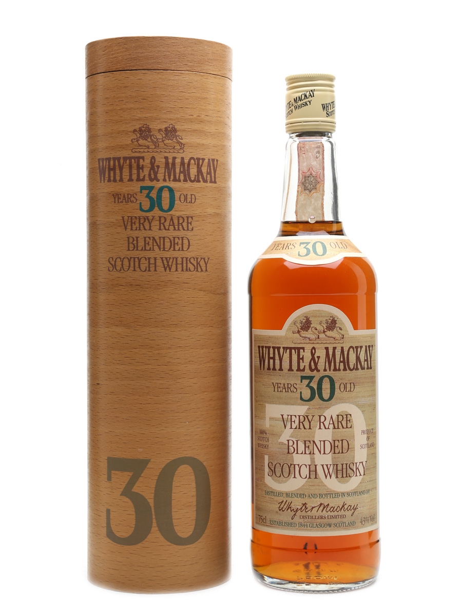 Whyte & Mackay 30 Year Old - Lot 13317 - Buy/Sell Blended Whisky