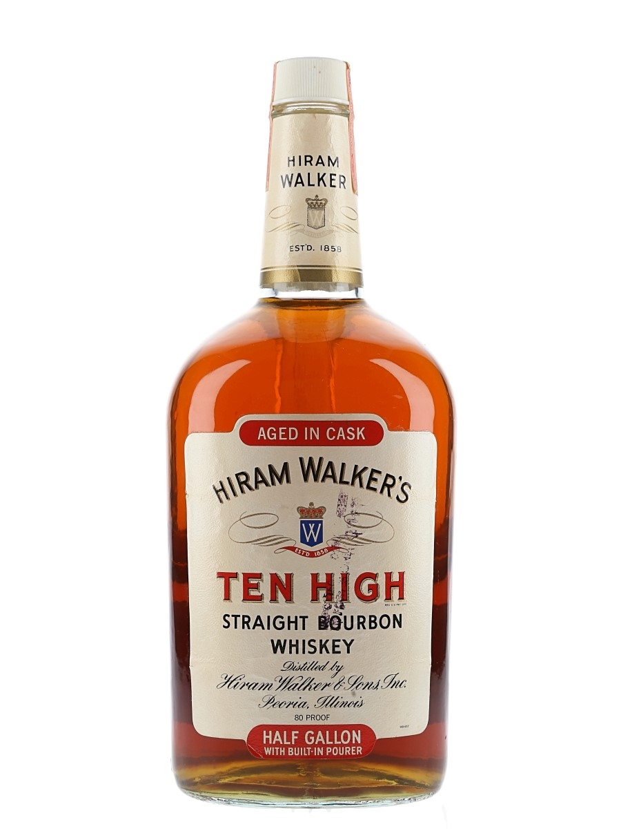 Hiram Walker's Ten High - Lot 151796 - Buy/Sell American Whiskey