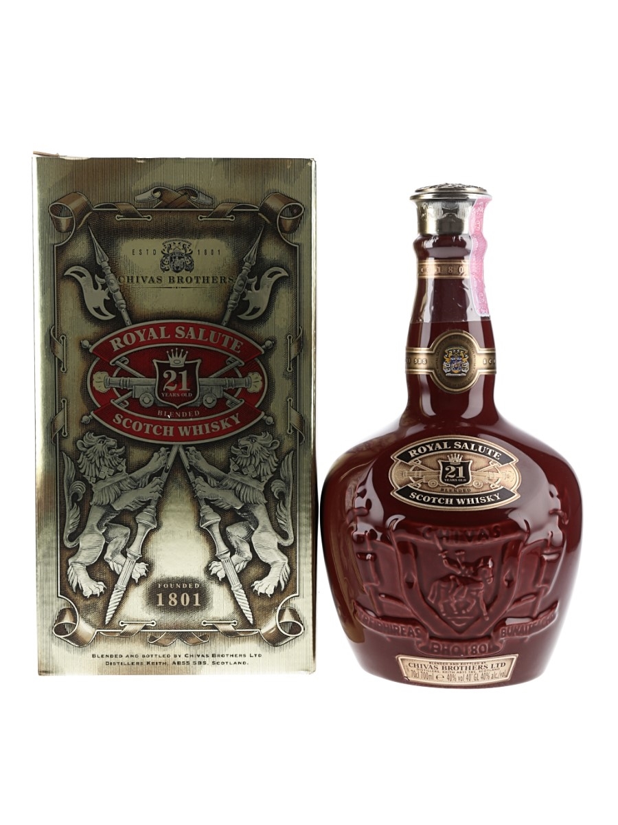 Whisky Royal Salute 21 years CHIVAS BROTHERS ROYAL SALUTE シーバス