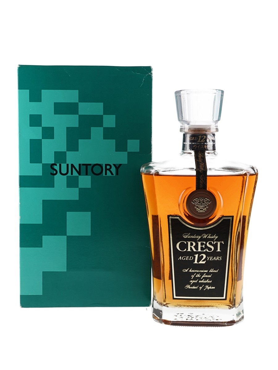 2本◇福岡県限定 サントリー クレスト 12年 SUNTORY CREST ウイスキー