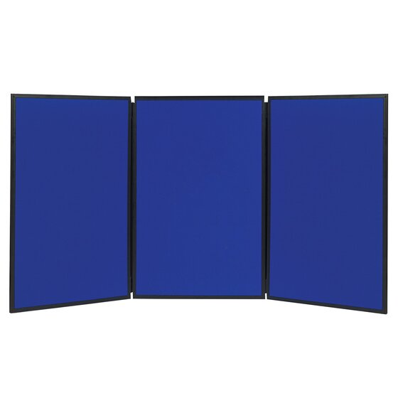 Quartet Show-It! 3-Panel Display System, 72