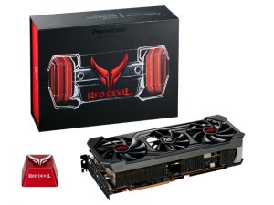 初回限定版、PowerColor セミファンレス3連ファンを装備した「Red