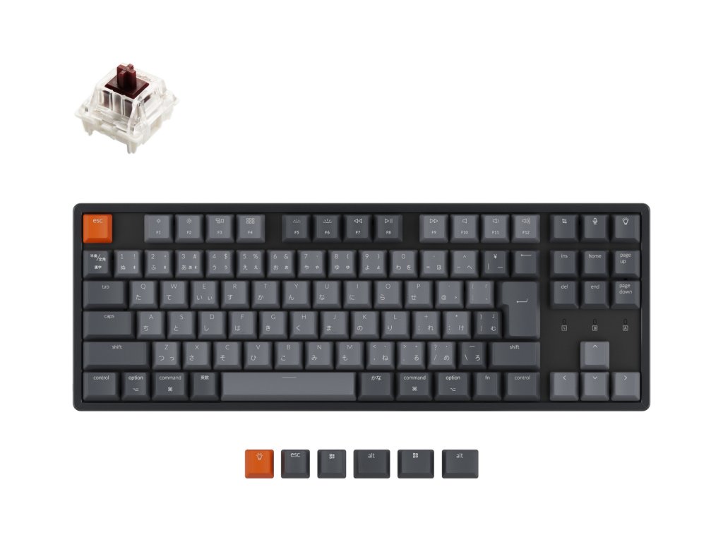 Keychron Keychron K8 ワイヤレス・メカニカルキーボード RGBライト