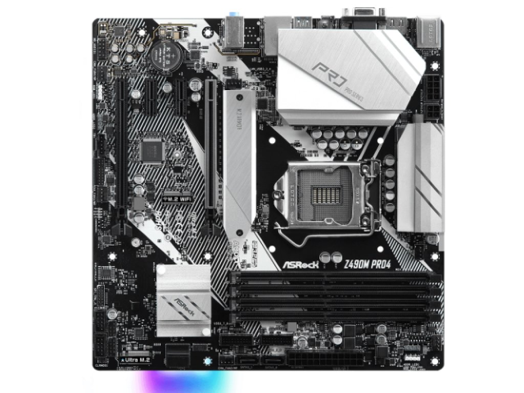 ASRock Z490M Pro4 インテル 400シリーズ LGA1200対応 intel Z490