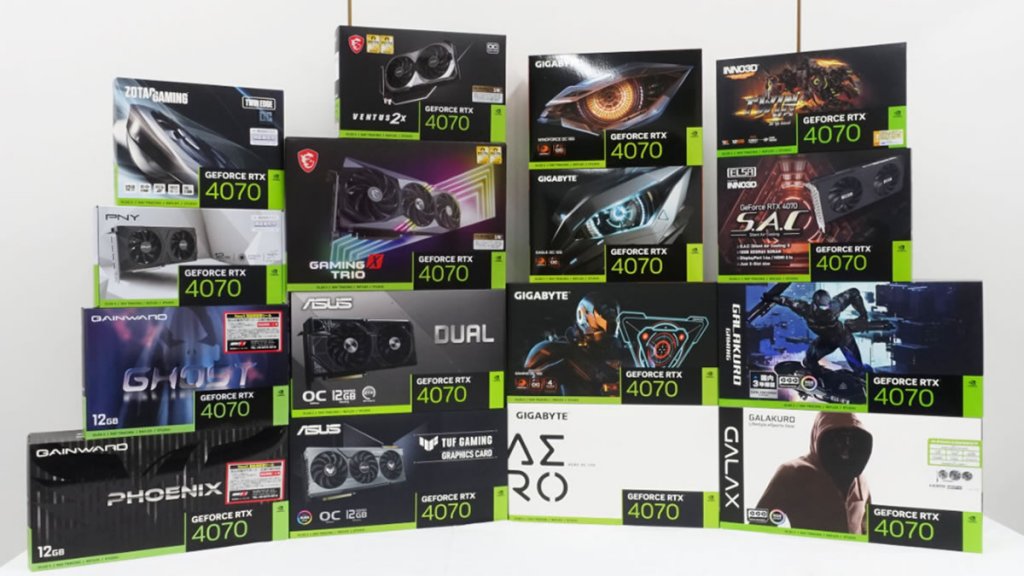 NVIDIA Ada Lovelaceアーキテクチャ採用第4弾「GeForce RTX 4070」GPU