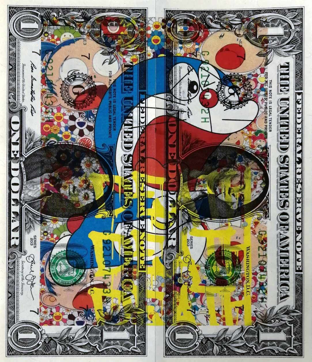 キャンバスアート DEATH NYC 世界限定 ポップアート 現代アート 118