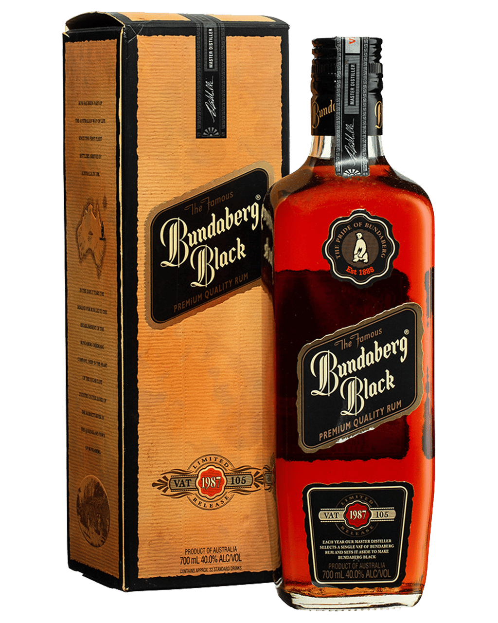 その他 Bundaberg Original Rum 1125ml Bundaberg Rum Original 1125ml