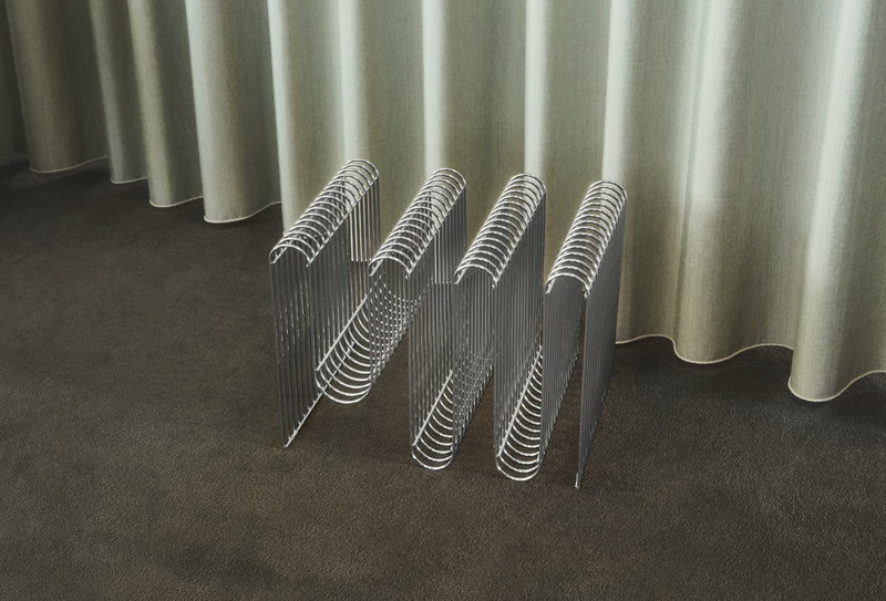 AYTM Curva マガジンラック シルバー AYTM Curva マガジンラック