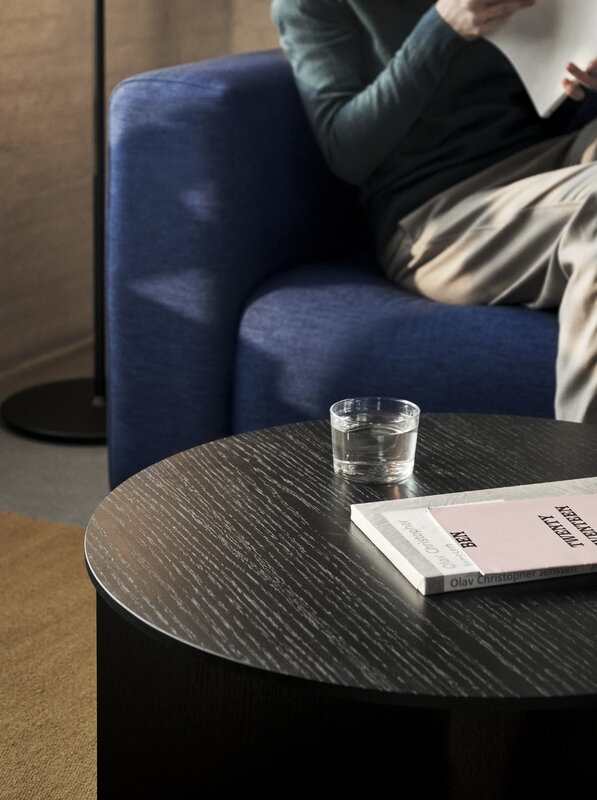 HAY Slit Wood table, 35 cm, high, black | Finnish Design Shop