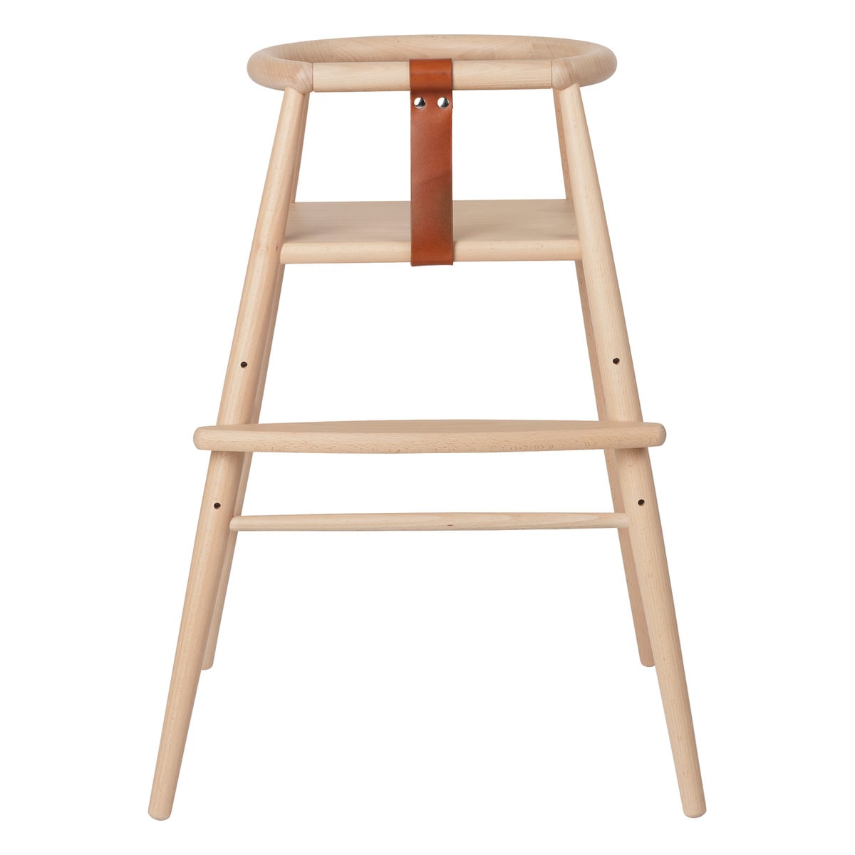 Carl Hansen & Søn ND54 high chair, lacquered beech | Finnish