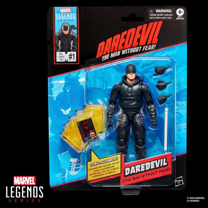 Hasbro Marvel Legends Series Daredevil (The Man Without Fear) 6-in