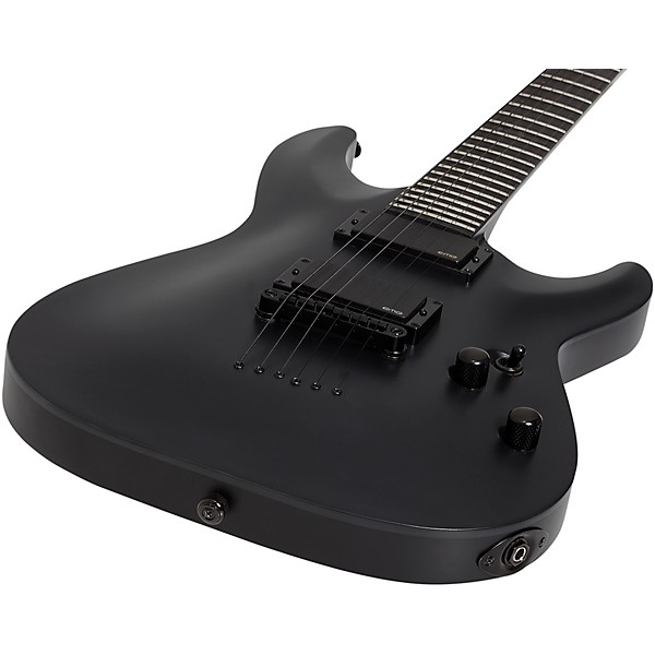 Schecter Guitar Research C-1 Platinum Blackout Electric Guitar