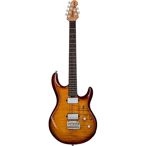 Sterling by Music Man Luke Flame Maple Electric Guitar Hazel Burst