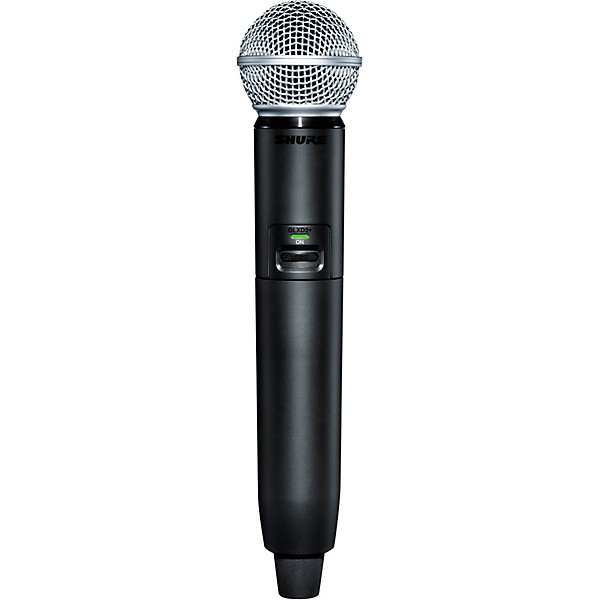 Shure GLXD2/SM58 Vocal Mic With Dual Band Handheld Transmitter