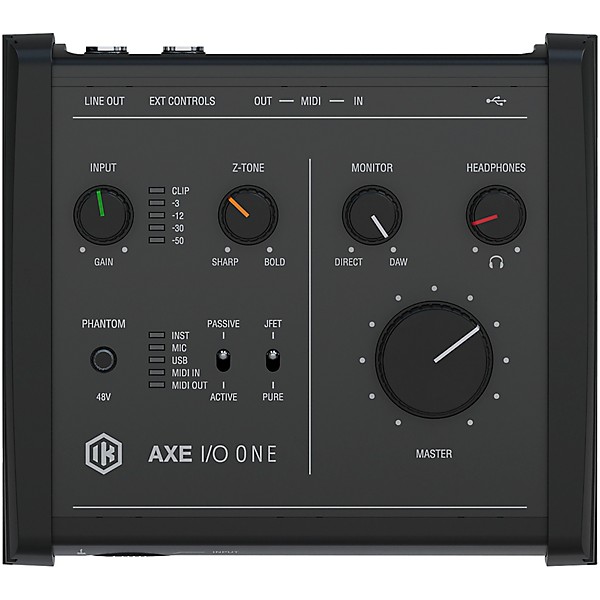 IK Multimedia AXE I/O ONE 1-Channel USB-C Audio Interface | Guitar