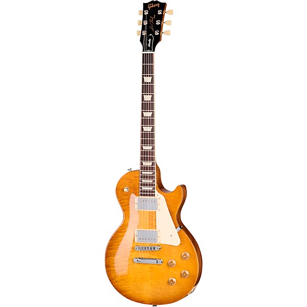 Gibson Les Paul Studio Figured Limited Electric Guitar- Lemon