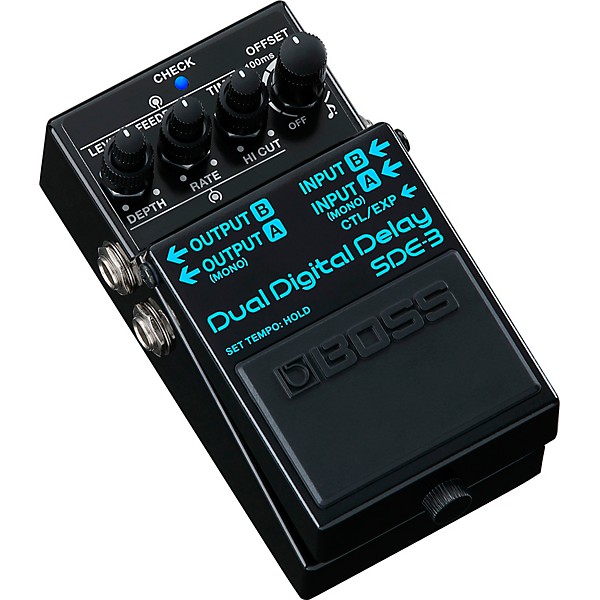 BOSS SDE-3 Dual Digital Delay Effects Pedal Black | Guitar Center