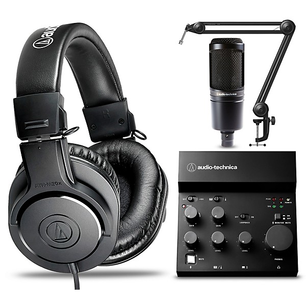 Audio-Technica AT2020, ATH-M20X, AT8700 & AT-UMX3 | Guitar Center