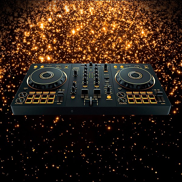 Pioneer DJ DDJ-FLX4-N 2-Channel DJ Controller Gold | Guitar Center