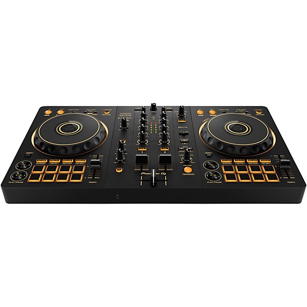 Open Box Pioneer DJ DDJ-FLX4-N 2-Channel DJ Controller Gold