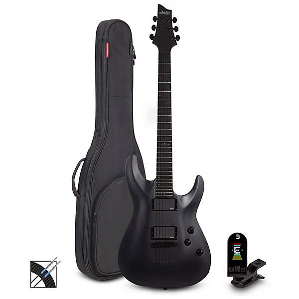 Schecter Guitar Research C-1 Platinum Blackout Electric Guitar Kit