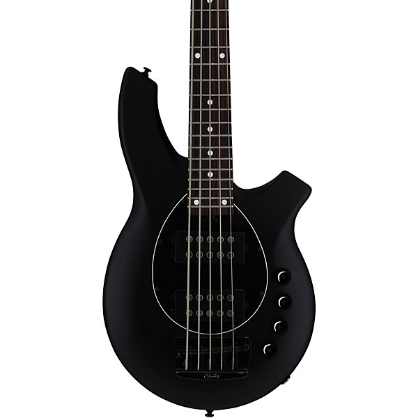 Sterling by Music Man Bongo 5 5-String Bass Guitar - Stealth Black