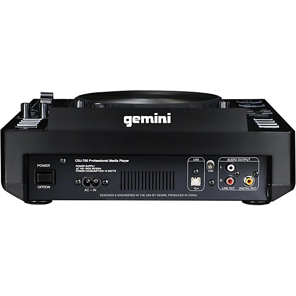 Open Box Gemini CDJ-700 Professional Media Controller | Guitar Center