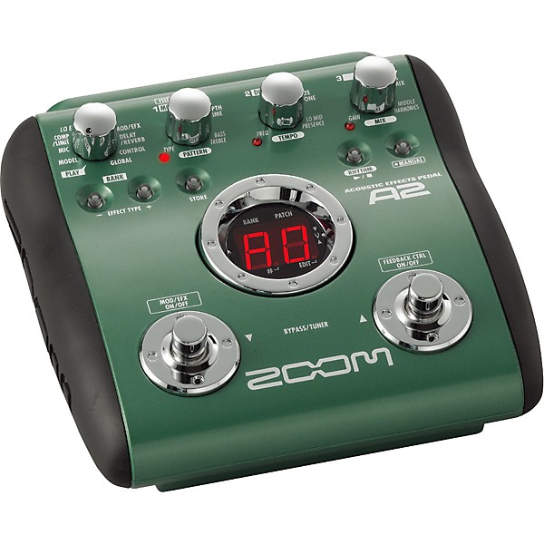 Zoom A2 Acoustic Guitar Multi-Effects Pedal | Guitar Center