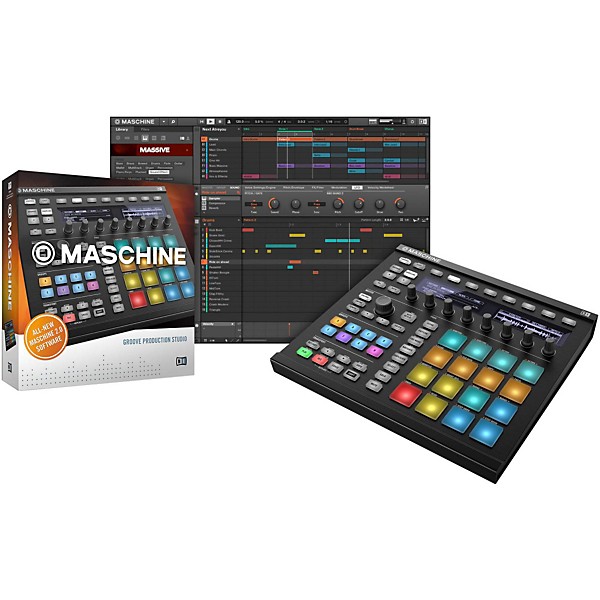 DTM・DAW MASCHINE MK2 BLACK HW Native Instruments MASCHINE MK2