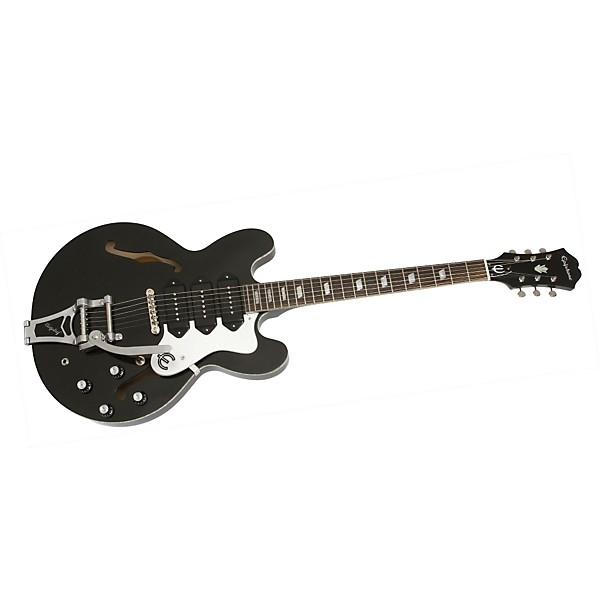 Open Box Epiphone Limited Edition Riviera Custom P93 Black Royale