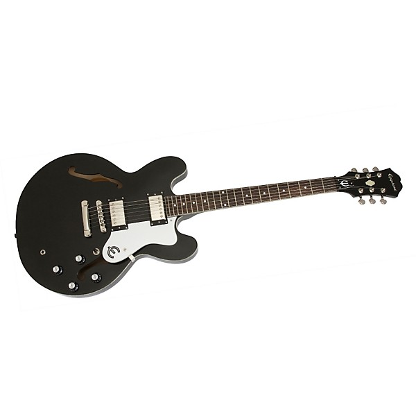 Open Box Epiphone Limited Edition Dot Black Royale Electric Guitar