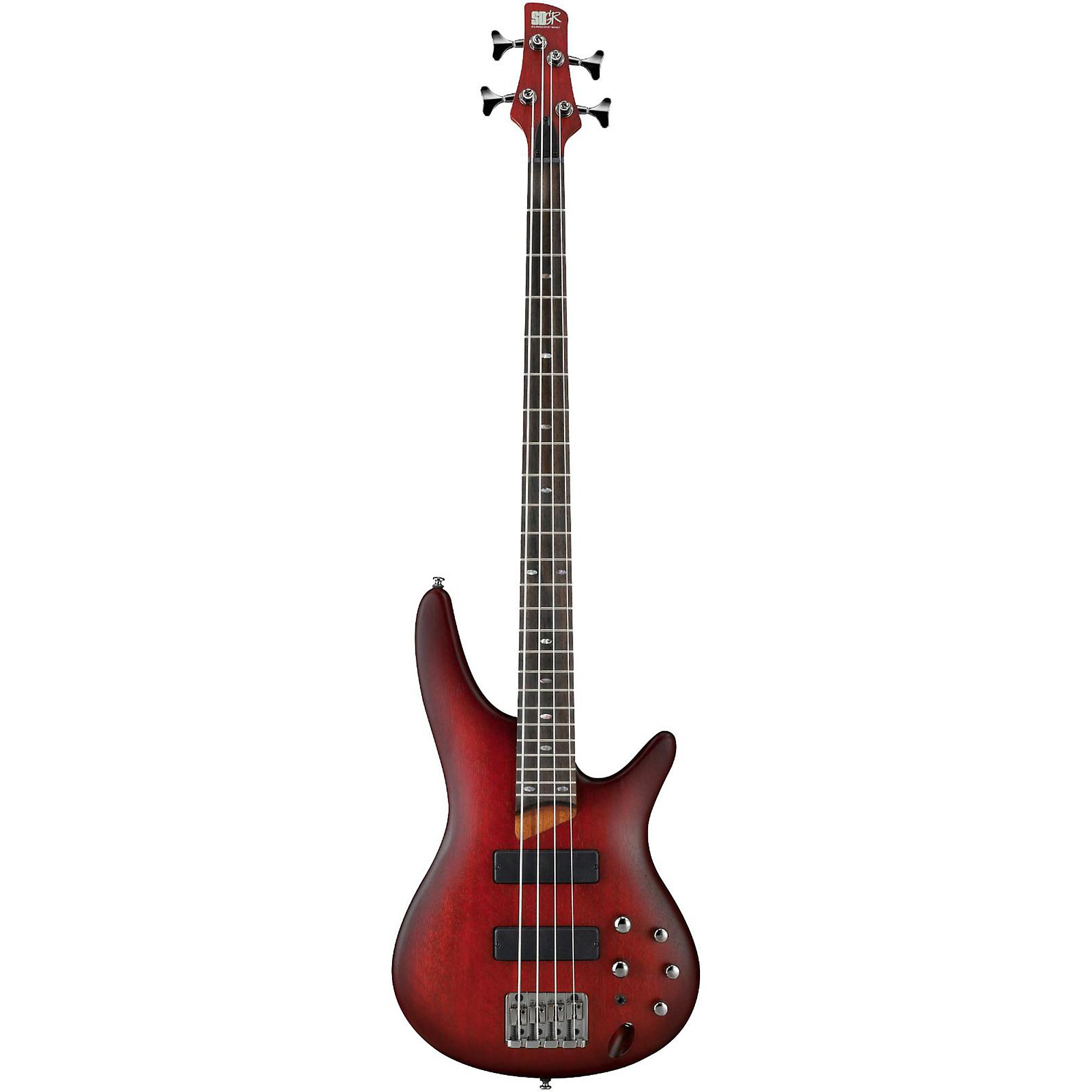 Ibanez SR500PB 4-String Electric Bass Guitar Blackberry Sunburst