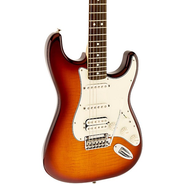 Fender Deluxe Stratocaster HSS Plus Top Electric Guitar with iOS