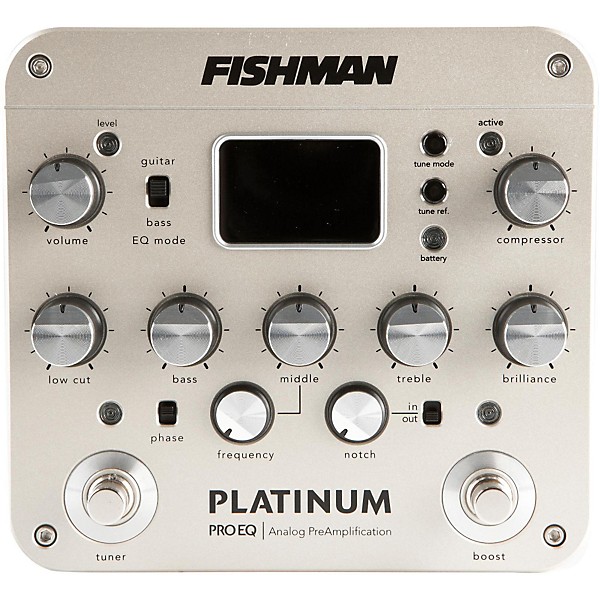 Fishman Platinum Pro EQ Acoustic Guitar Preamp | Guitar Center