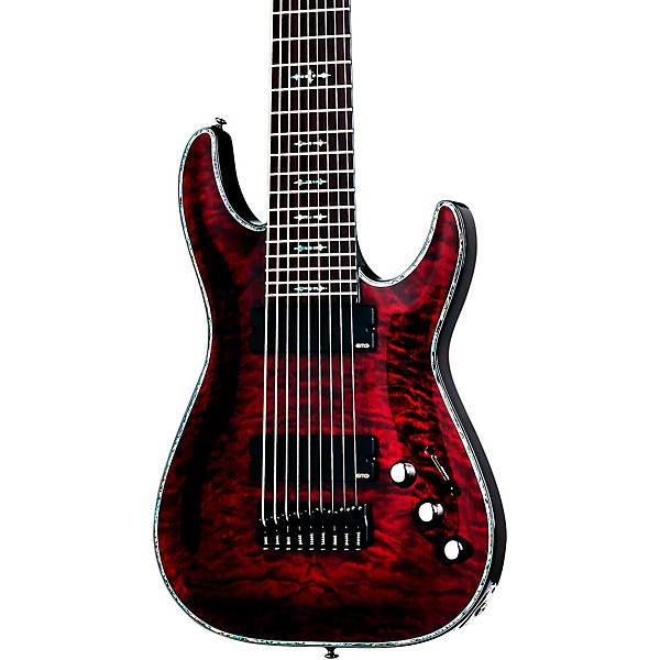 希少schecter diamondseries8弦ギター HELLRAISER 希少schecter