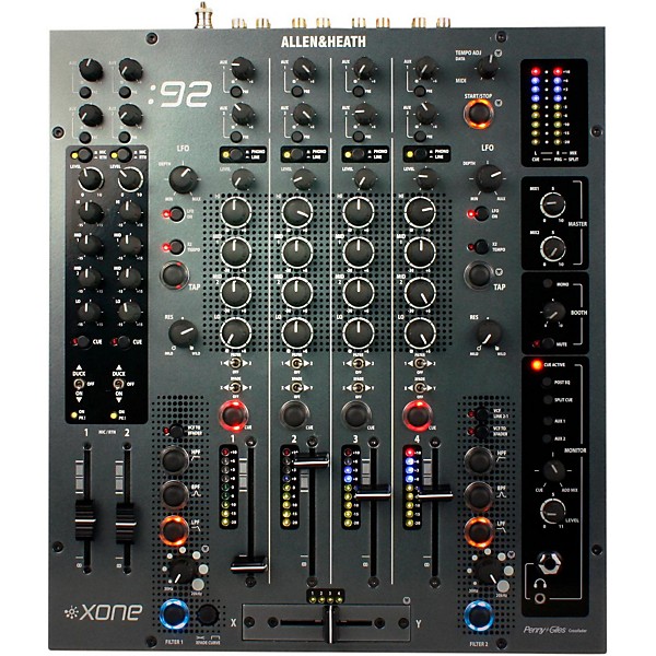 Allen & Heath XONE:92 6-Channel DJ Mixer | Guitar Center
