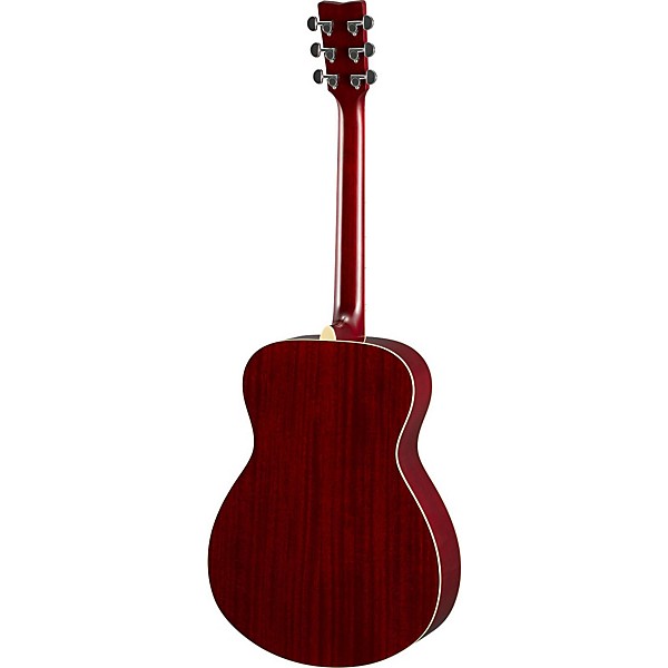 Yamaha FS820 Small Body Acoustic Guitar Ruby Red | Guitar Center