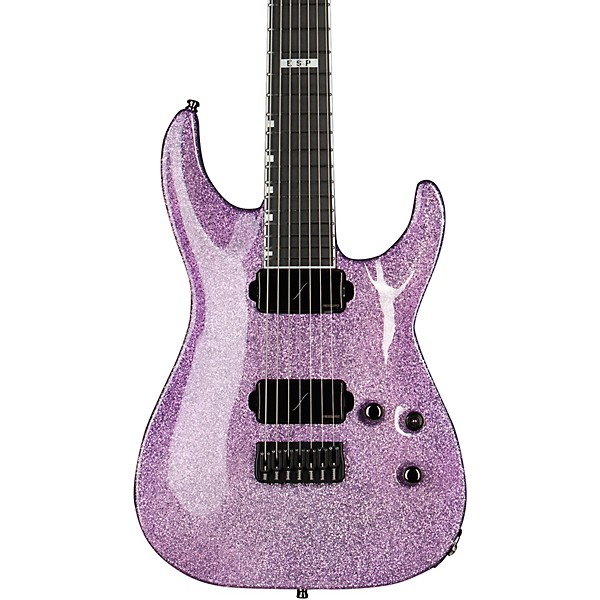 ESP E-II Horizon NT-7B Baritone Electric Guitar Purple | Guitar Center