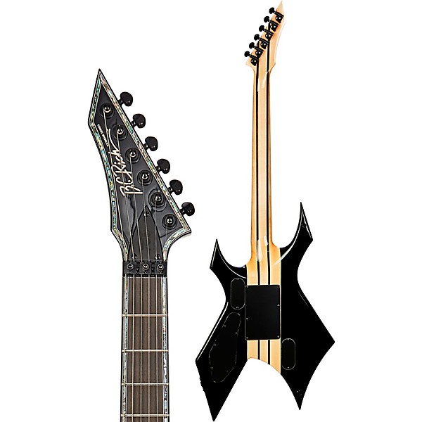 B.C. Rich Warlock Extreme With Floyd Rose Electric Guitar Black
