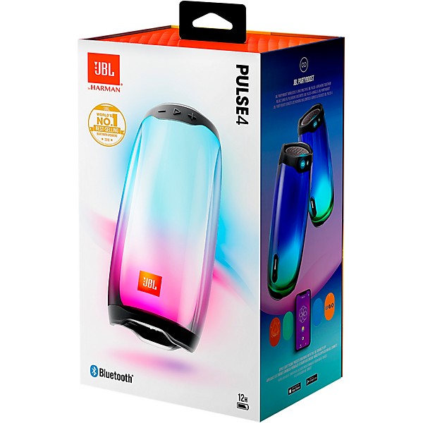 JBL Pulse 4 Waterproof Portable Bluetooth Speaker With Built-in