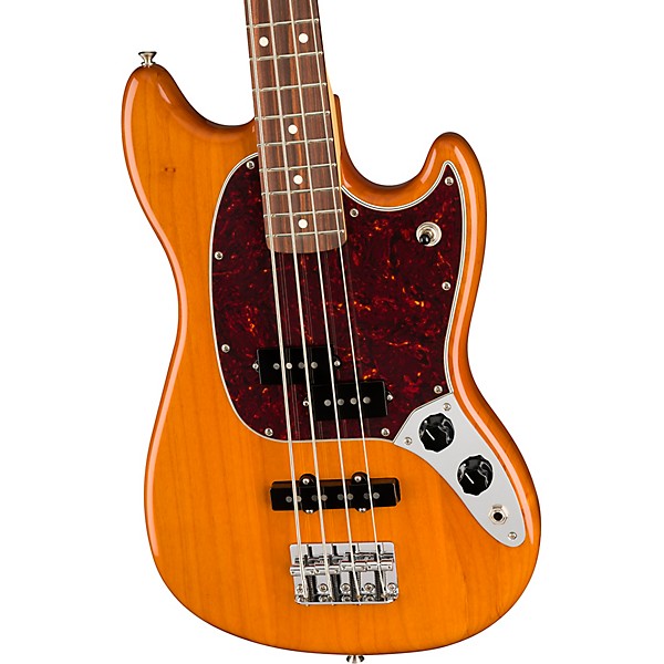 Fender Player Mustang PJ Bass With Pau Ferro Fingerboard Aged