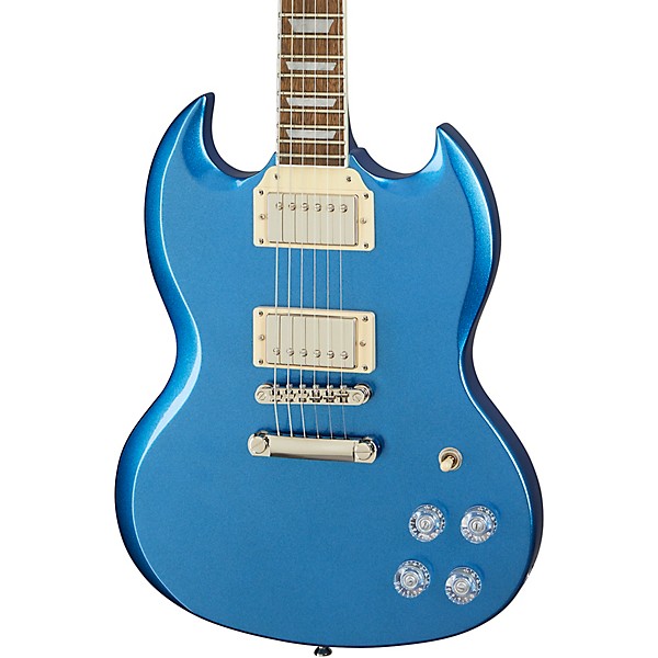 Epiphone SG Muse Electric Guitar Radio Blue Metallic | Guitar Center