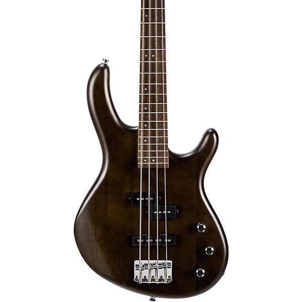 Cort Action PJ Open Pore Electric Bass Walnut | Guitar Center